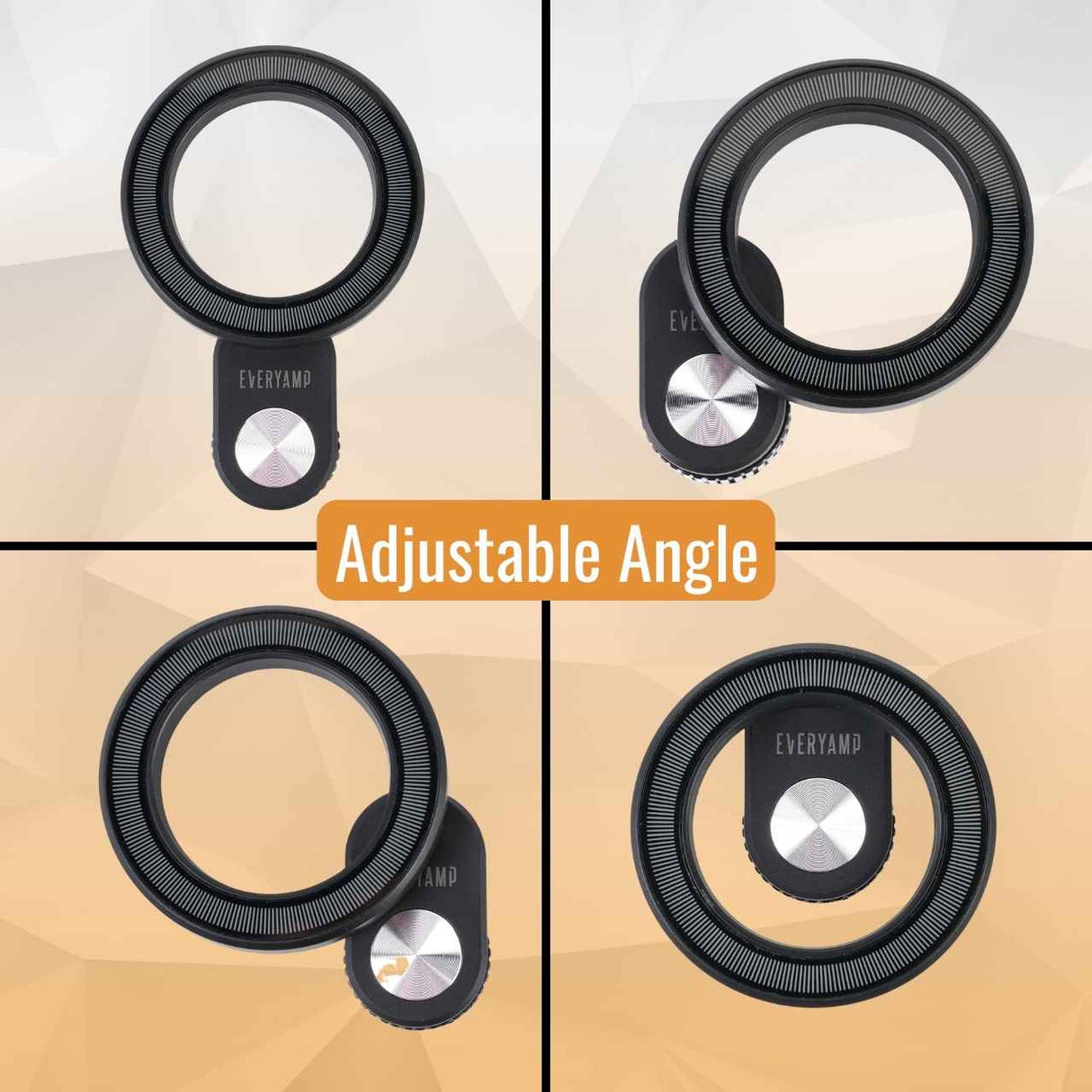 EveryAmp Logo MagSafe-Compatible Non-Charging Adjustable-Angles