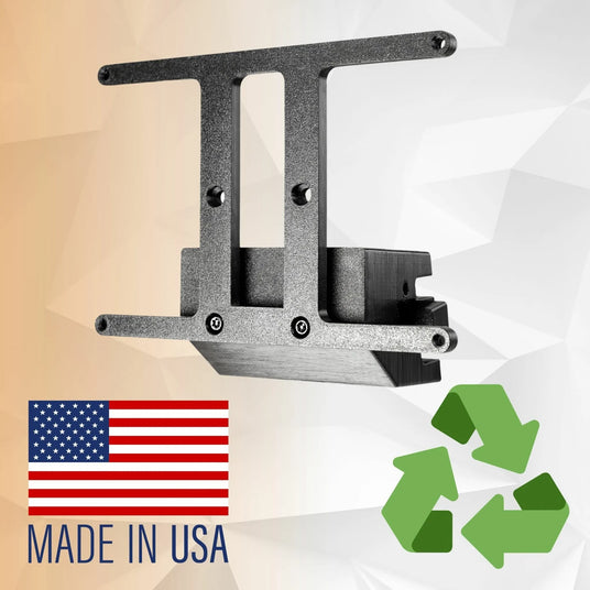 SnapPlate for the Toyota bZ4X is made from recycled plastic with stainless steel reinforcement