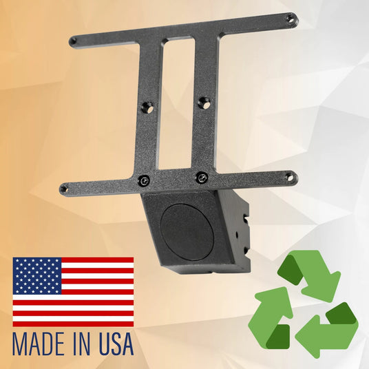 SnapPlate is made from recycled plastic with stainless steel reinforcement