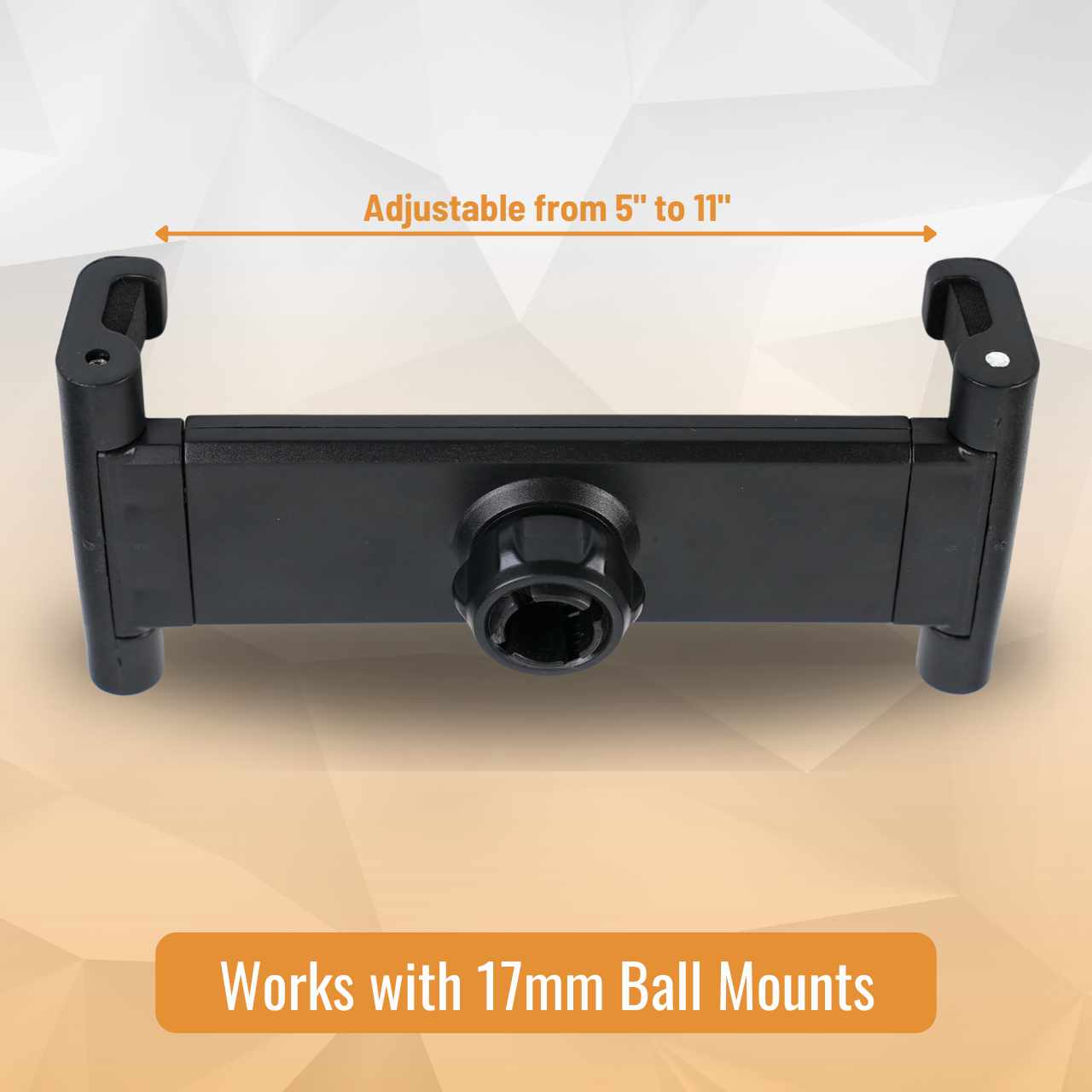 Phone/Tablet Clamp Mount for 17mm Ball Mounts – EveryAmp