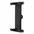 Universal tablet clamp mount with 17mm socket shown with jaws open