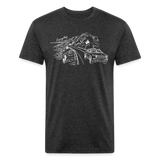 Rivian PCH Cruise Line Art Shirt - heather black