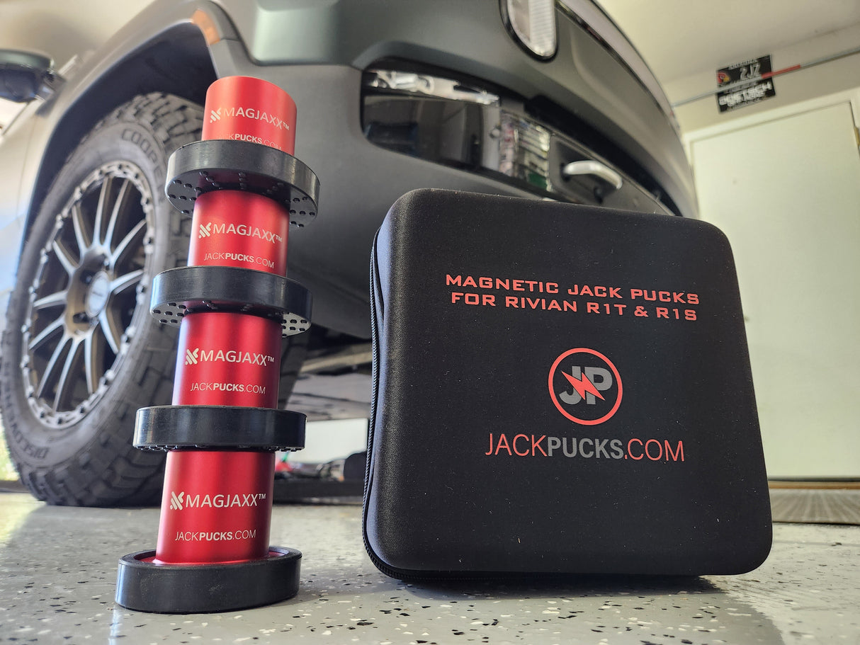 No. 1 Selling Rivian Magnetic Jack Puck Kit to Change or Rotate Tires