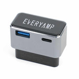 EverAmp OBD2 power adapter adds USB-C and USB-A ports to vehicles