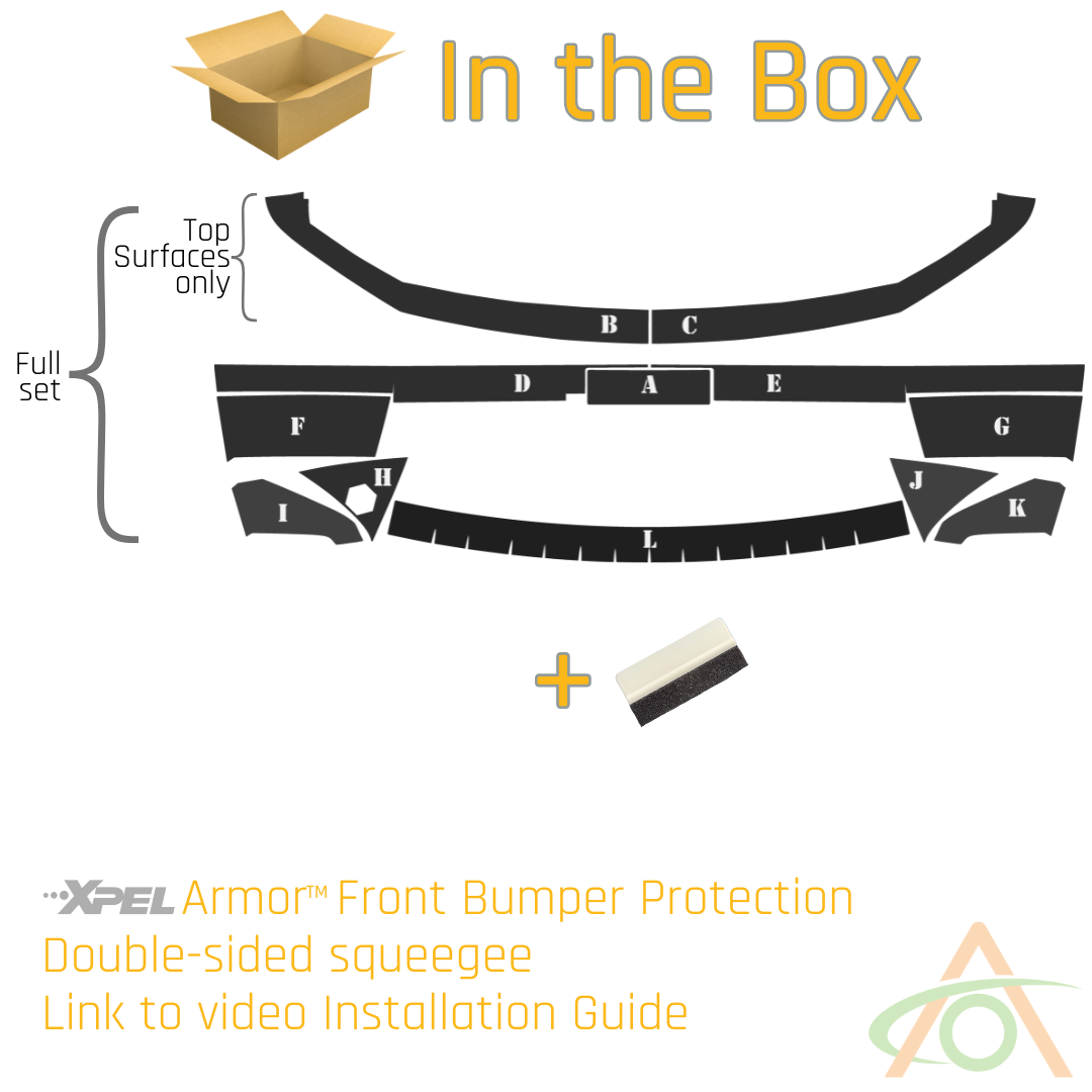 Ultra-Tough Xpel Armor Front Bumper Protection for Cybertruck