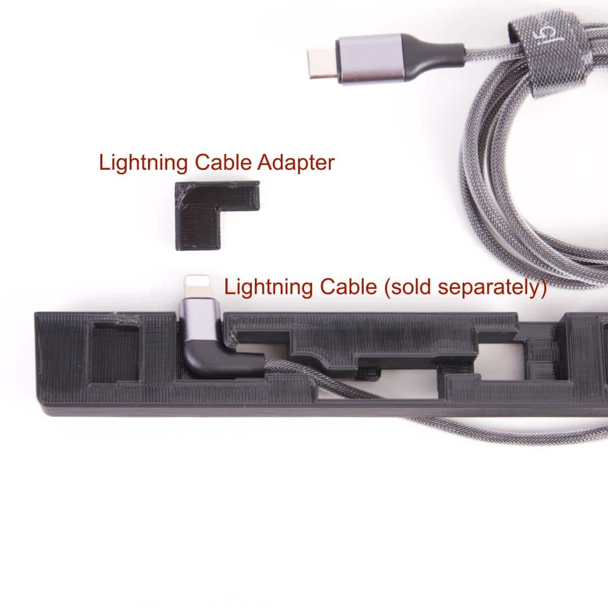 Adapter lightning cable detail