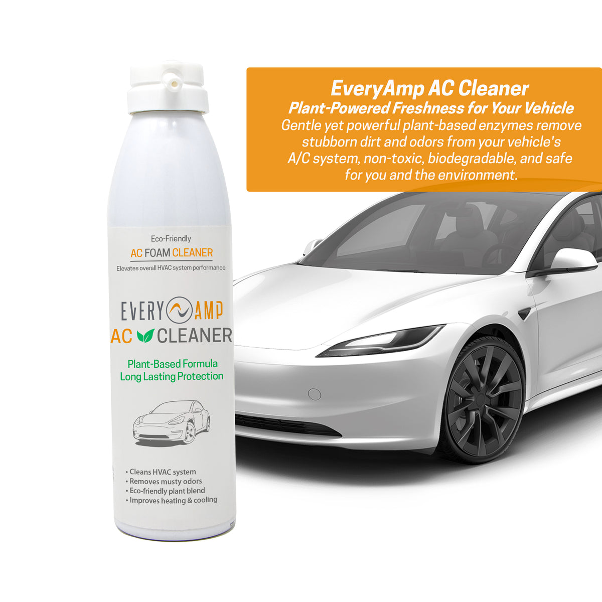 Ac Cleaner Powder Plant-Based, Non-Toxic AC Evaporator Cleaner – EveryAmp
