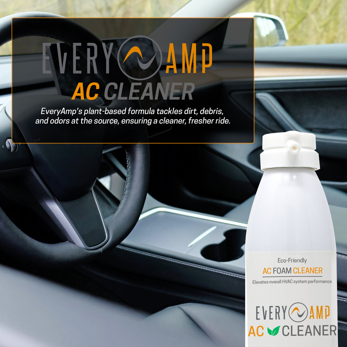 EveryAmp AC Evaporator Foam Cleaner tackles dirt, debris, and odors at the source.