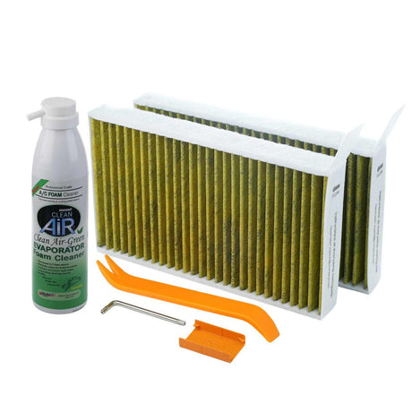 Moisture Barrier Clip with Cleaner Filters and Tools