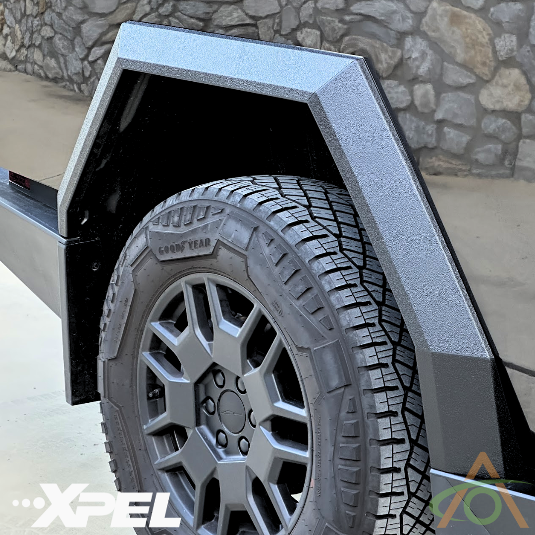 Ultra-Tough Xpel Armor Fender Flares (Wheel Arches) for Cybertruck