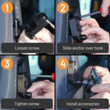 Rivian R1T and R1S Seat Back Tablet Mount Anchor Installation Instructions