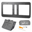 SnapPlate plus with an XL plate mount for the 2024 Tesla Model 3