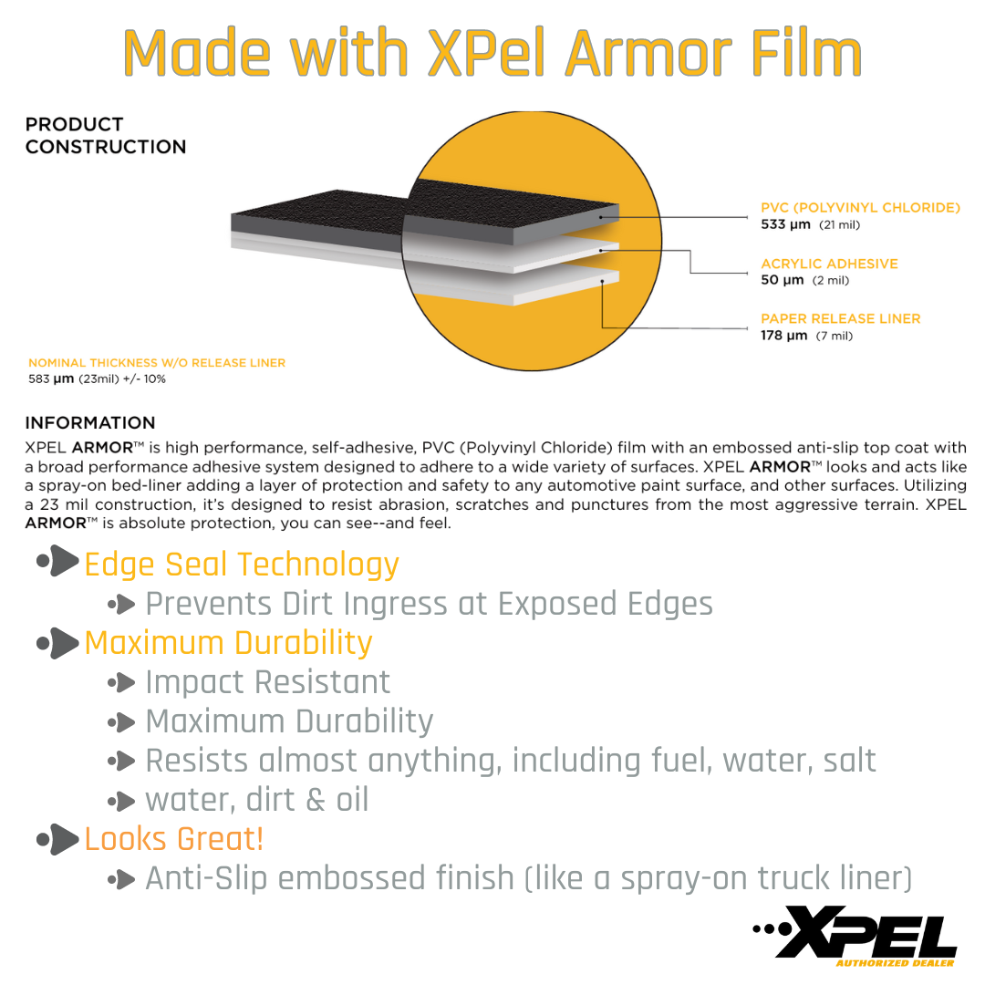 Ultra-Tough Xpel Armor Rear Bumper Protection for Cybertruck