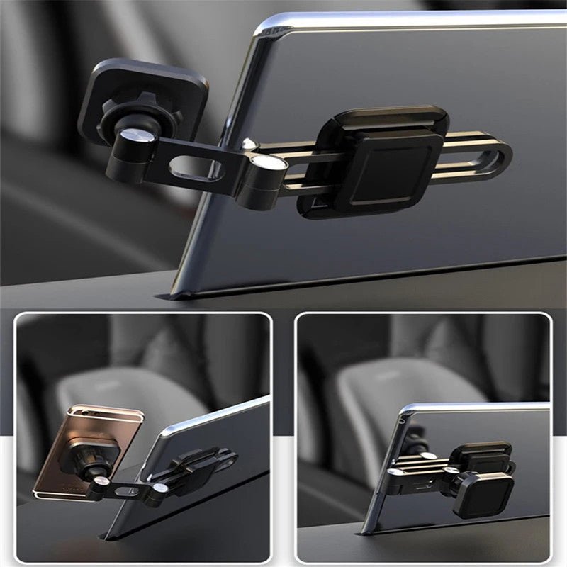 The Tesery Official Store’s Center Screen Magnetic Phone Holder for Model 3/Y/S/X/Cybertruck securely mounts to your car dashboard, offering convenient viewing angles for your smartphone.