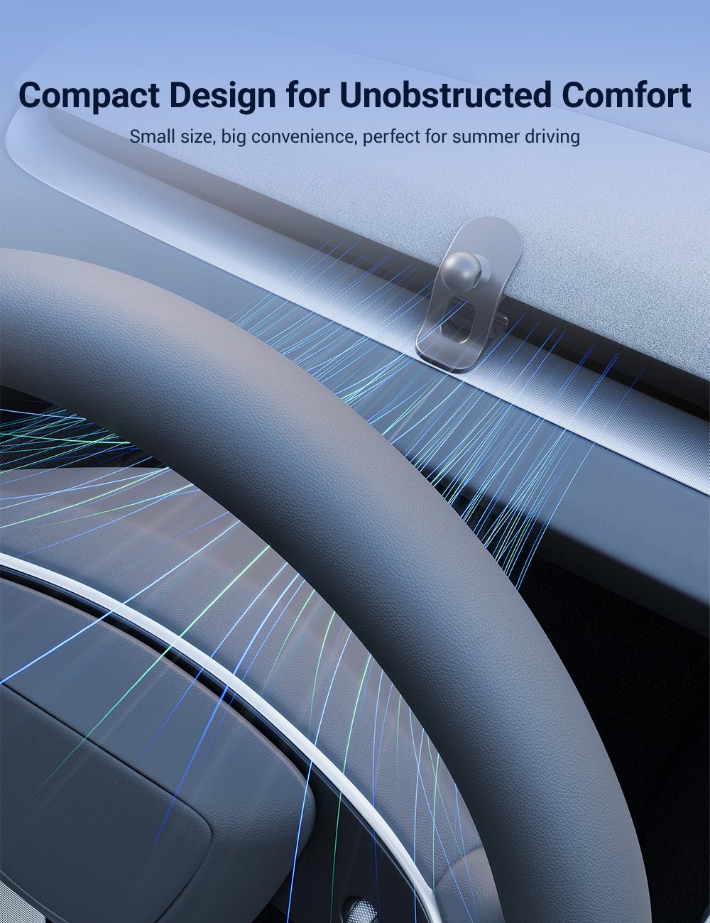 The Tesery Official Store Flexible Phone Holder for Model 3 Highland & Model Y Juniper mounts on your car dashboard, keeping your phone secure and easily accessible while driving.