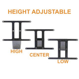 Height Adjustable SnapPlate Plate Mounts High Center