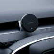 A MagSafe Phone Mount for Model Y and Model 3 from Tesery Official Store is attached to a car dashboard air vent.