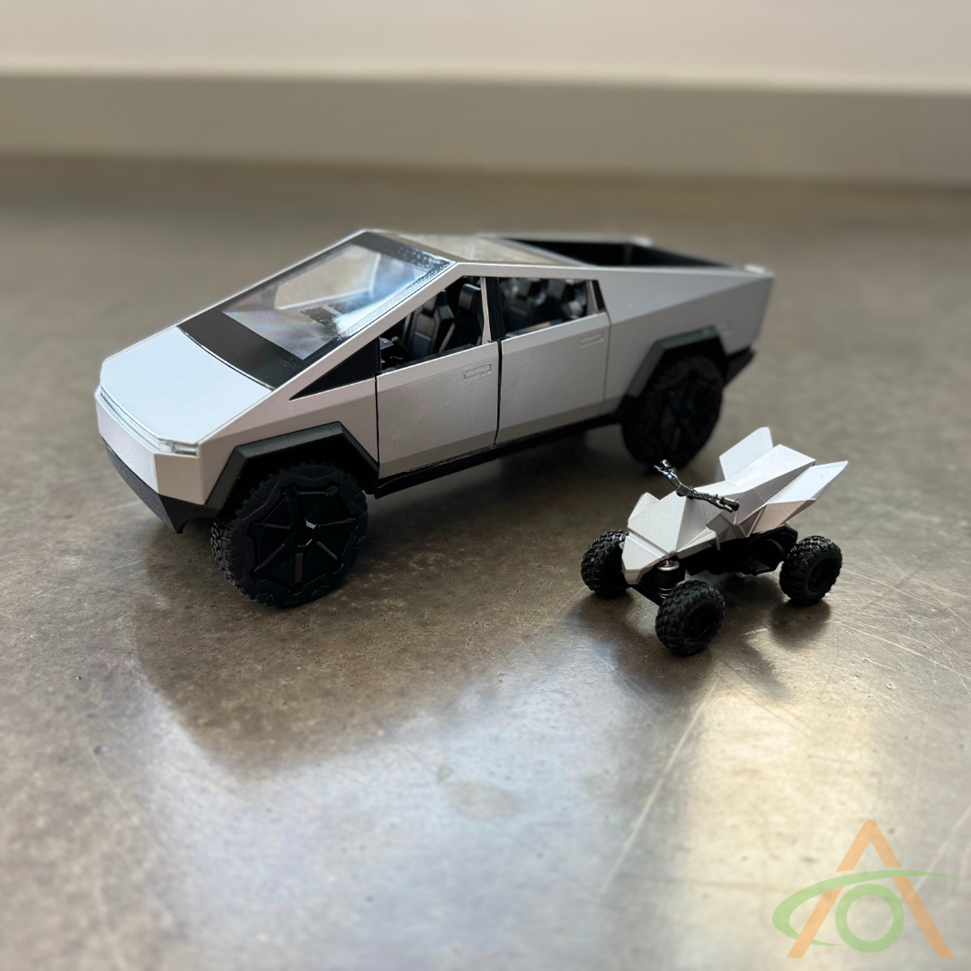 1:24 Scale Cybertruck + Cyberquad Diecast