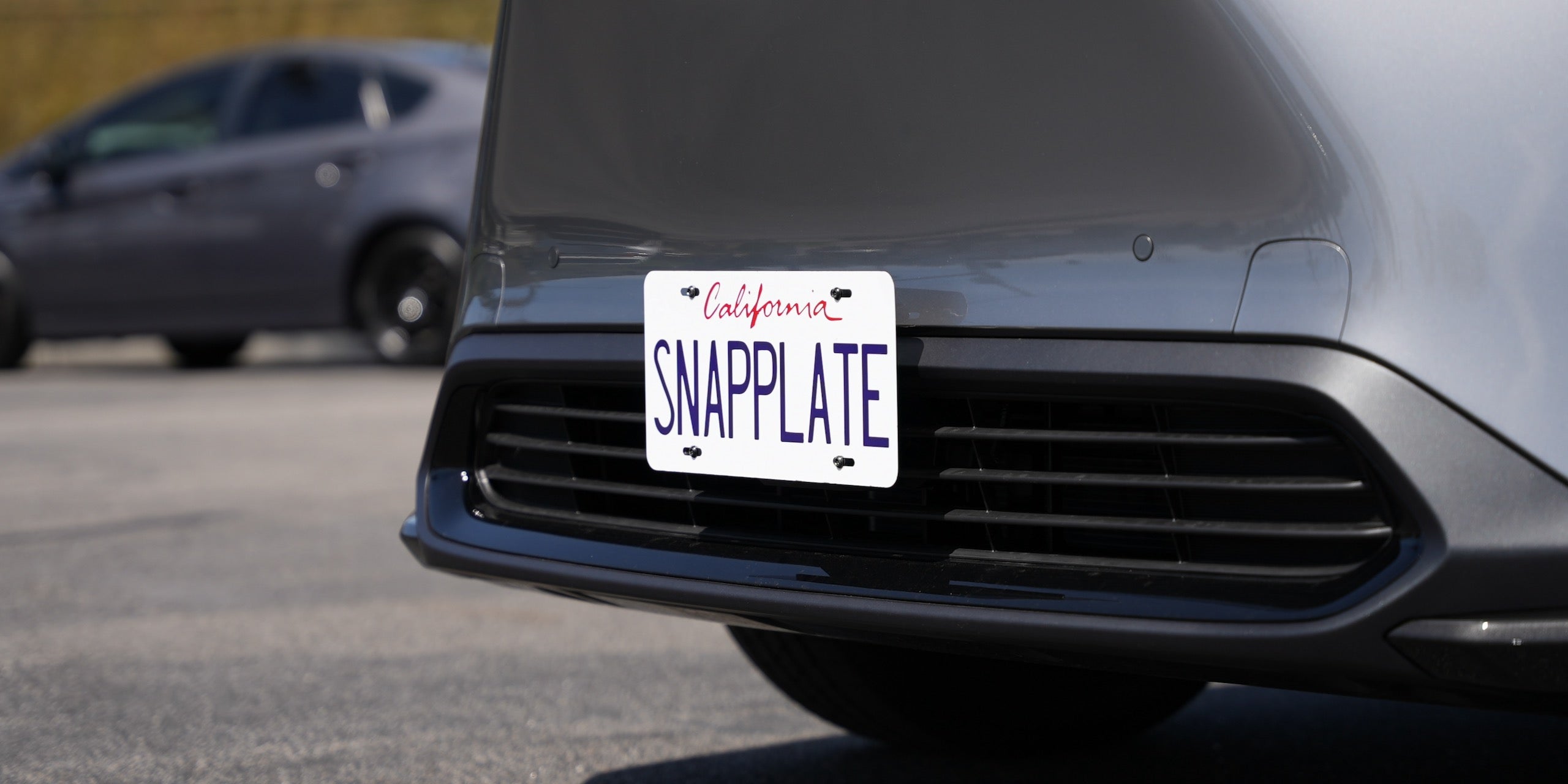Toyota bZ4X Front License Plate Bracket (SnapPlate) – EveryAmp