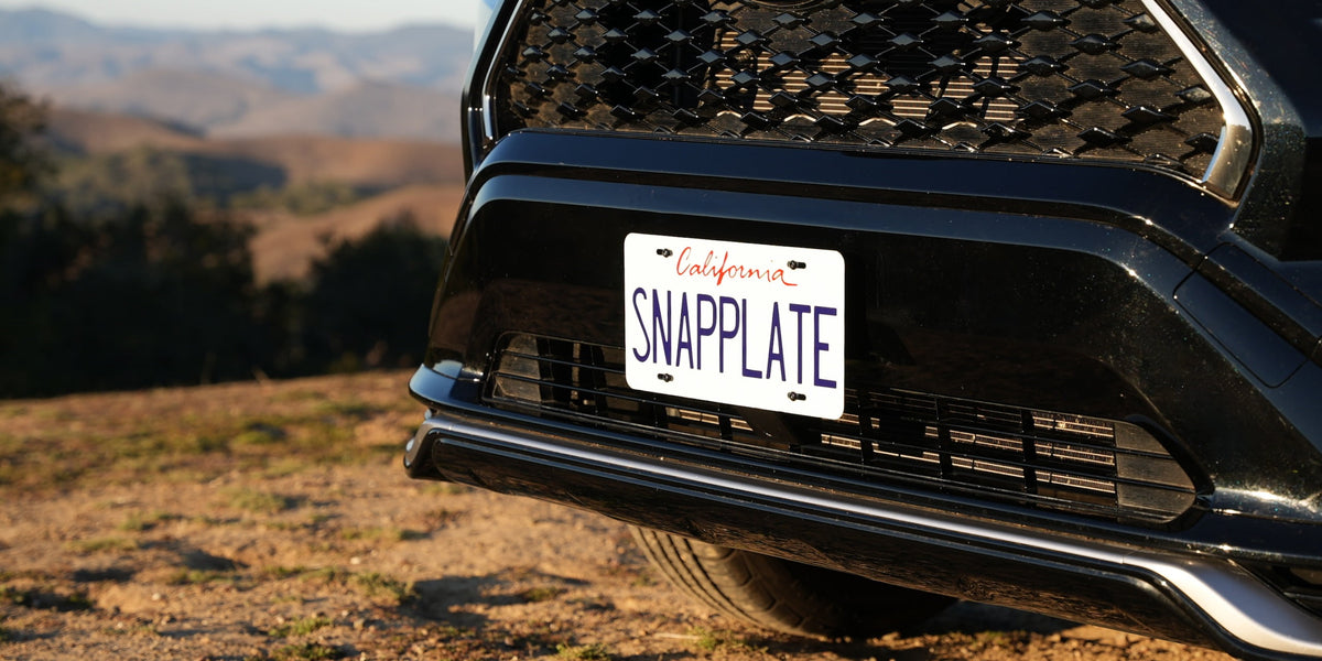 Car Plate Rav Toyota RAV4 No-Drill SnapPlate+ Front License Plate Bracket – EveryAmp